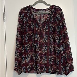 Floral Print Women's Top